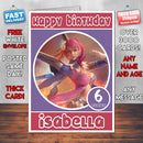 Alisa Bosconovitch Tekken Inspired Style Game Kids Inspired Birthday Card (SA)