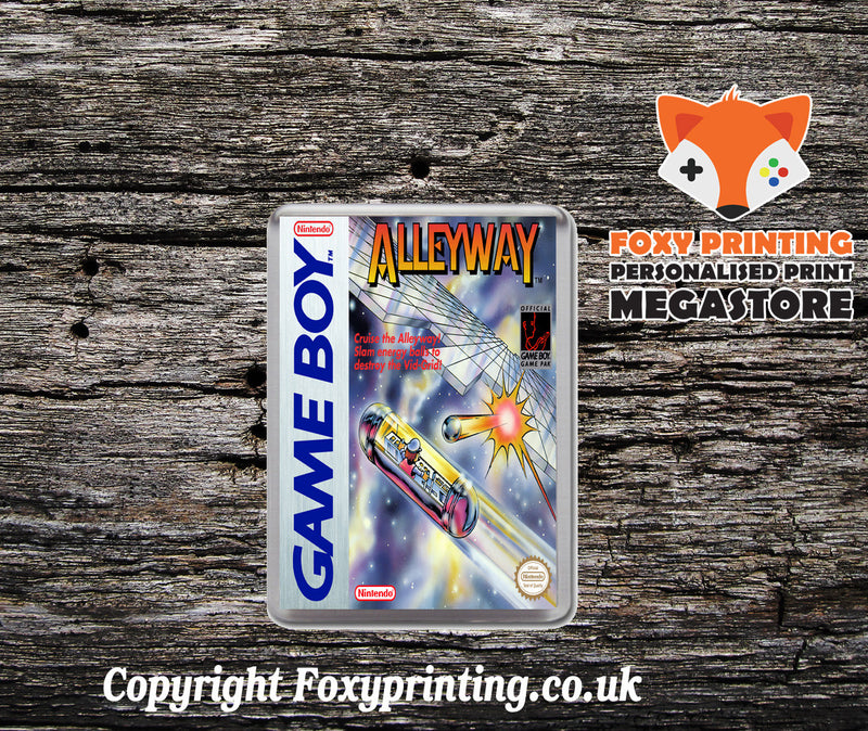 Alleyway Nintendo DS Style Retro Gaming Magnet