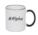 Personalised Your CUSTOM Name Alpha Printed Mug