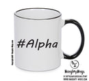 Personalised Your CUSTOM Name Alpha Printed Mug