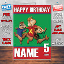 Baby Bugs Bunny KE THEME INSPIRED Kids Adult Personalised Birthday Card