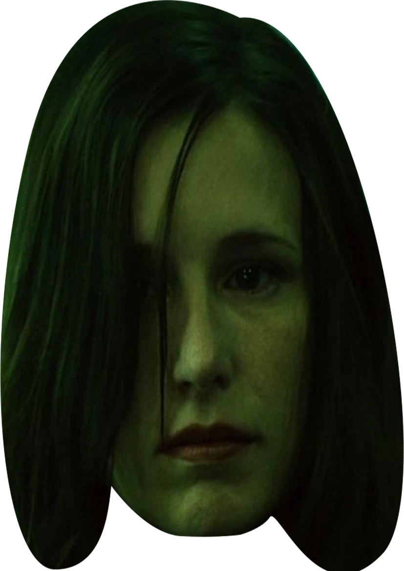 Amanda Young Face Mask – Fancy Dress Cardboard Costume Mask – Amanda Young Face Mask