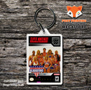 American Gladiators Game Inspired Retro Gaming Keyring