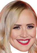 Amy Walsh 2020 Dress Cardboard Celebrity Party Face Mask