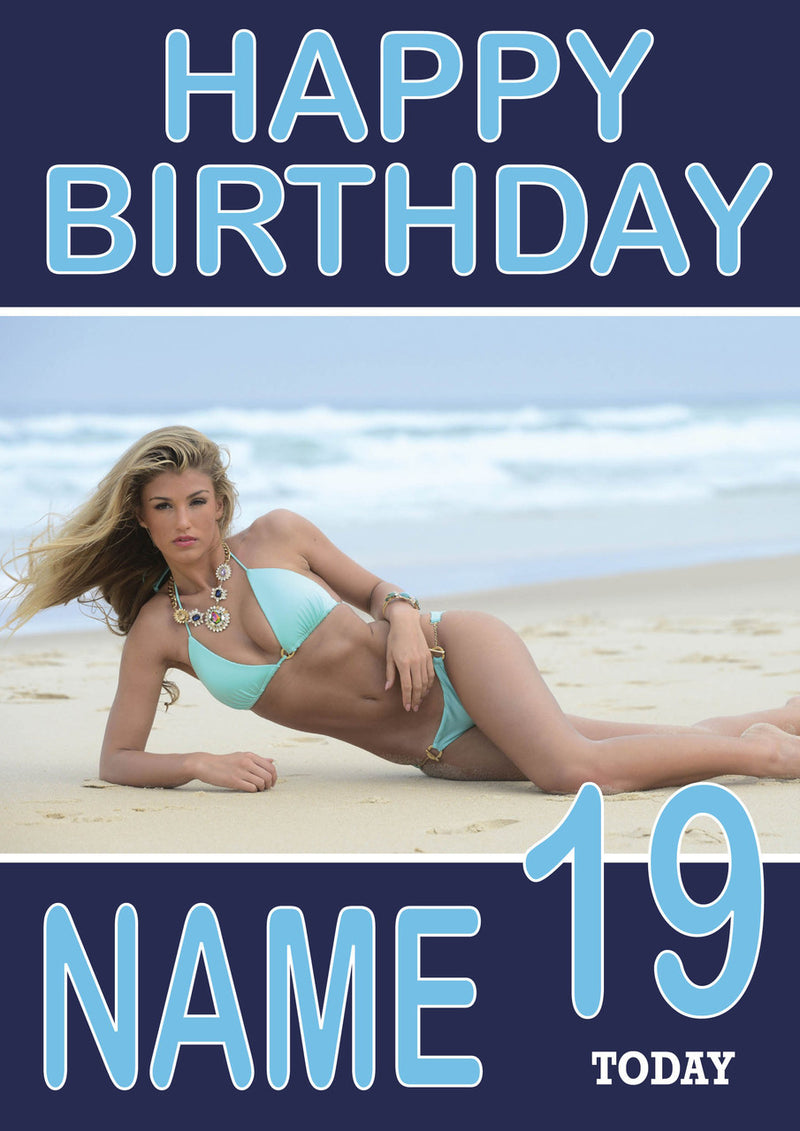 Amy Willerton Birthday Card