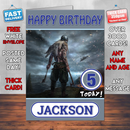 Personalised Ancestors Game 2017 Inspired Style Game Kids Inspired Birthday Card (SA)