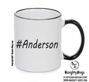 Personalised Your CUSTOM Name Anderson Printed Mug