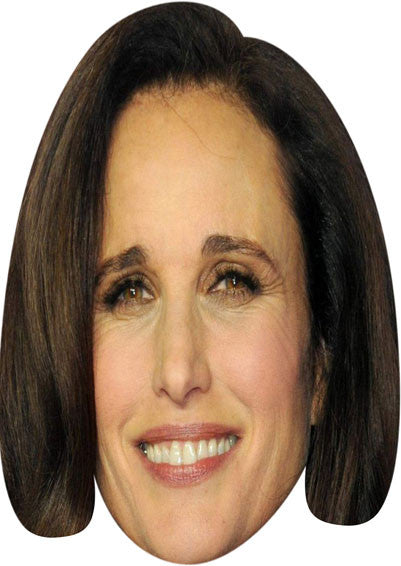 Andie Macdowell Celebrity TV Stars Face Mask FANCY DRESS HEN BIRTHDAY PARTY FUN STAG