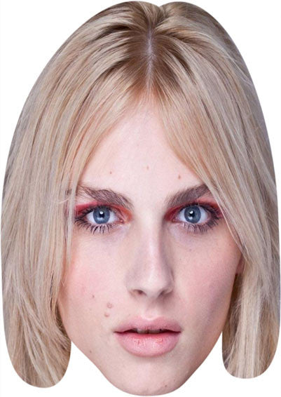 Andrej Pejic Face Mask – Fancy Dress Cardboard Costume Mask