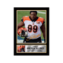 Andrew Billings 2 Limited Edition Football Signed Print - American Footballer