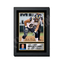 Andrew Donnal 2 Limited Edition Football Signed Print - American Footballer