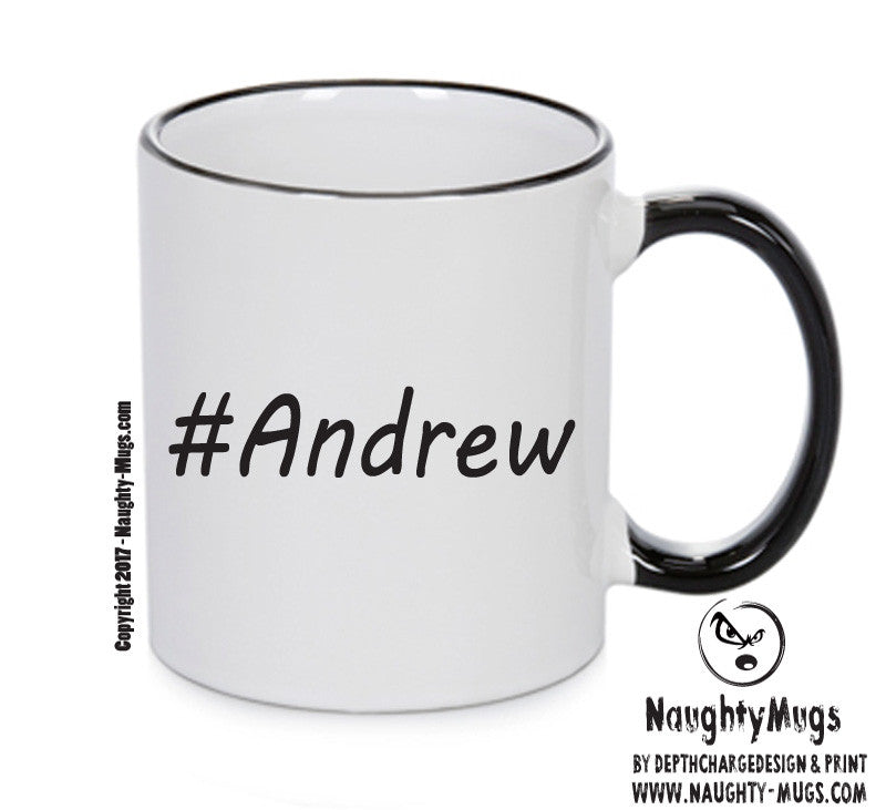 Personalised Your CUSTOM Name Andrew Printed Mug