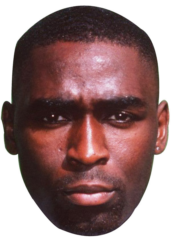 ANDY COLE JB - Footballer Fancy Dress Cardboard Celebrity Party Face Mask