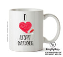 I Love Andy Garcia Celebrity Mug Office Mug
