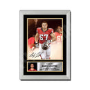 Andy Levitre 1 Limited Edition Football Signed Print - American Footballer