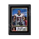 Andy Levitre 2 Limited Edition Football Signed Print - American Footballer