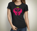 Angel Wings Colour Custom Hen T-Shirt - Any Name - Party Tee
