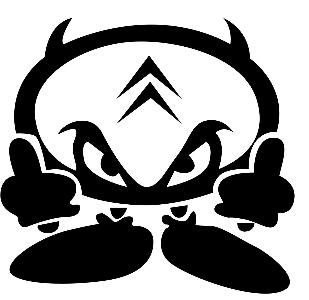 Angry Citroen Bumper Sticker Novelty Vinyl Car Sticker