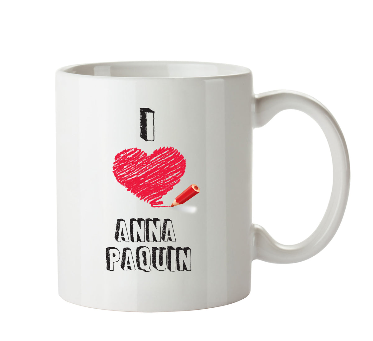 I Love Anna Paquin Mug - I Love Celebrity Mug - Novelty Gift Printed Tea Coffee Ceramic Mug – I Love Anna Paquin Mug - I Love Celebrity Mug - Novelty Gift Printed Tea Coffee