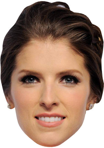 Anna Kendrick Celebrity Face Mask Fancy Dress Cardboard Costume Mask