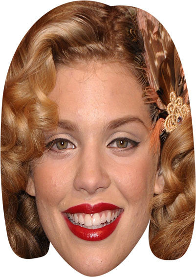 Annalynne McCord Face Mask – Fancy Dress Cardboard Costume Mask