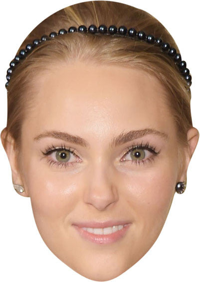 Annasophia Robb Face Mask – Fancy Dress Cardboard Costume Mask