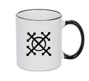 Anneal Black Handle Alchemy Mug GOTHIC GOTH HORROR STARS HORROSCOPE BLACK MAGIC MUG