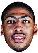 ANTHONY DAVIS JB - Basketball Star Fancy Dress Cardboard Celebrity Party Face Mask