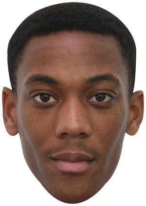 ANTHONY MARTIAL MASK JB - Footballer Fancy Dress Cardboard Celebrity Party Face Mask