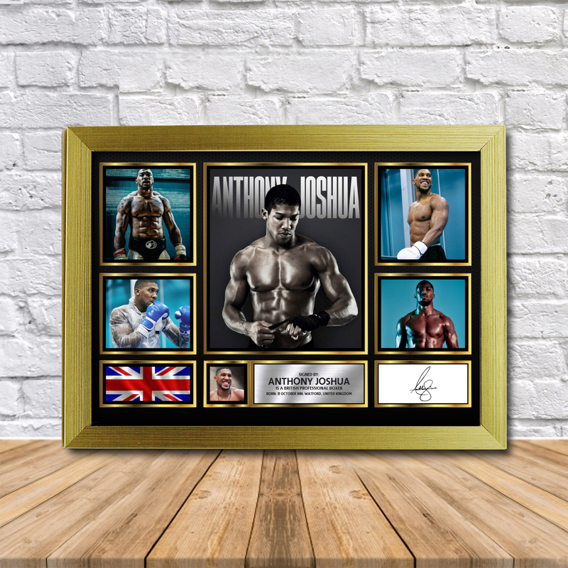 Anthony Joshua Limited Edition Signed Print