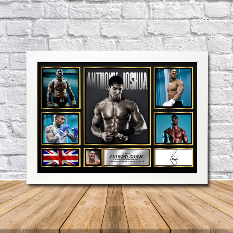 Anthony Joshua Limited Edition Signed Print