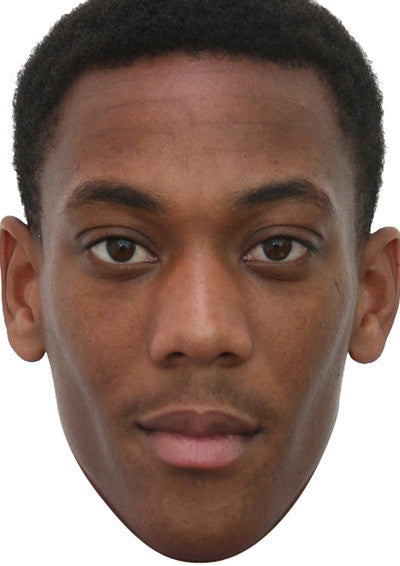 Anthony Martial Face Mask – Fancy Dress Cardboard Costume Mask