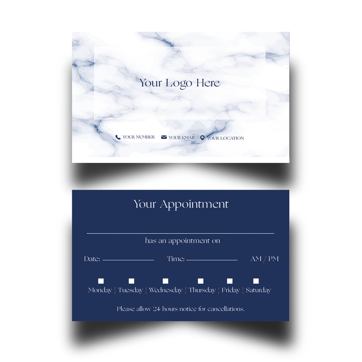 Personalised Appointment Cards 1