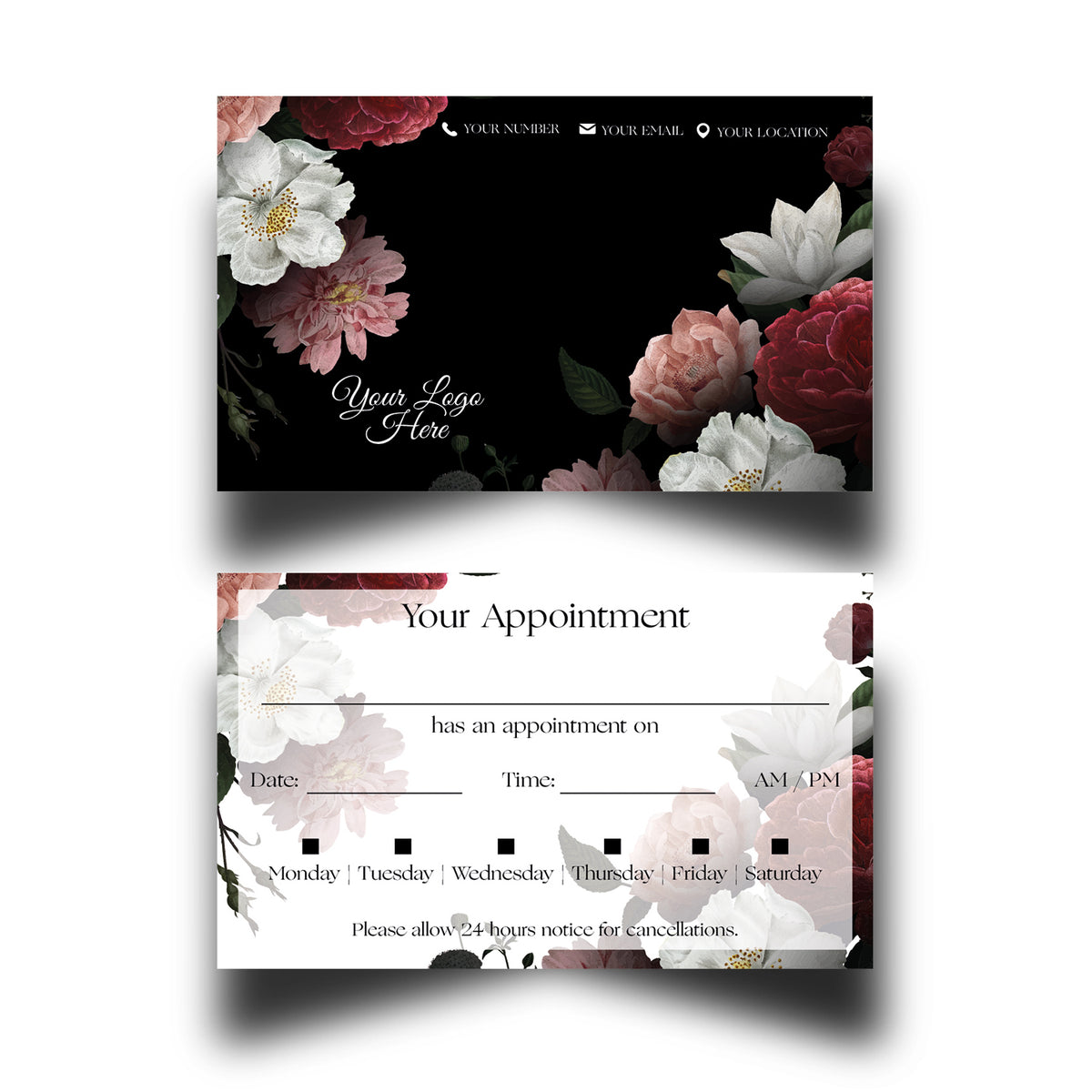 Personalised Appointment Cards 12