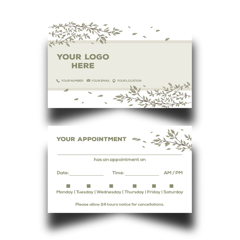 Personalised Appointment Cards 17