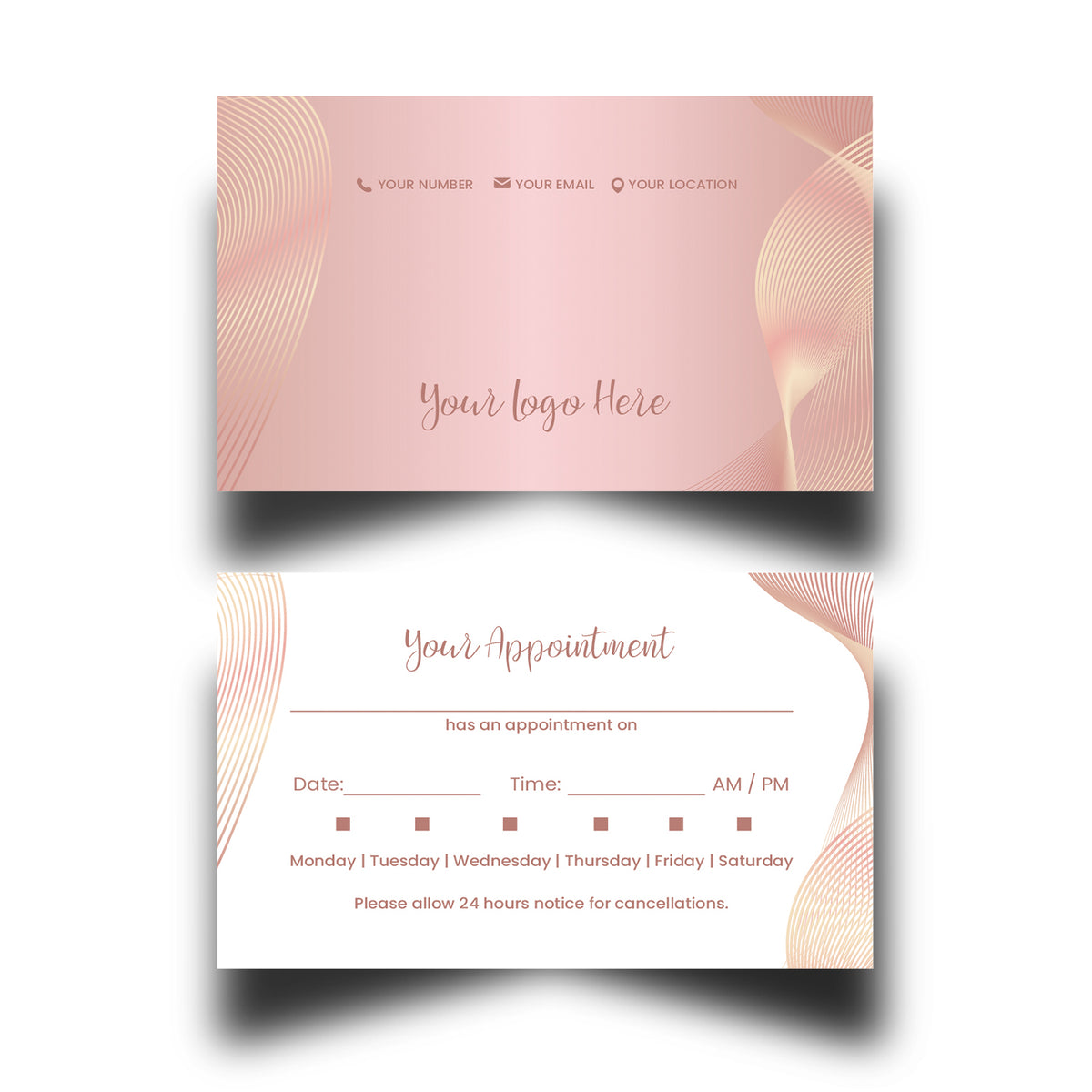 Personalised Appointment Cards 23