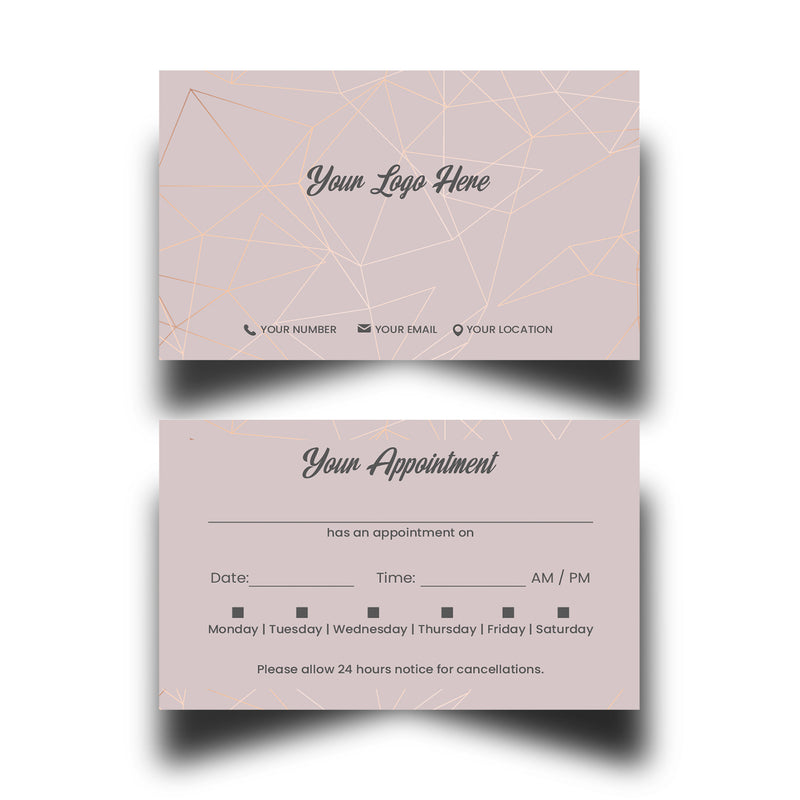 Personalised Appointment Cards 27
