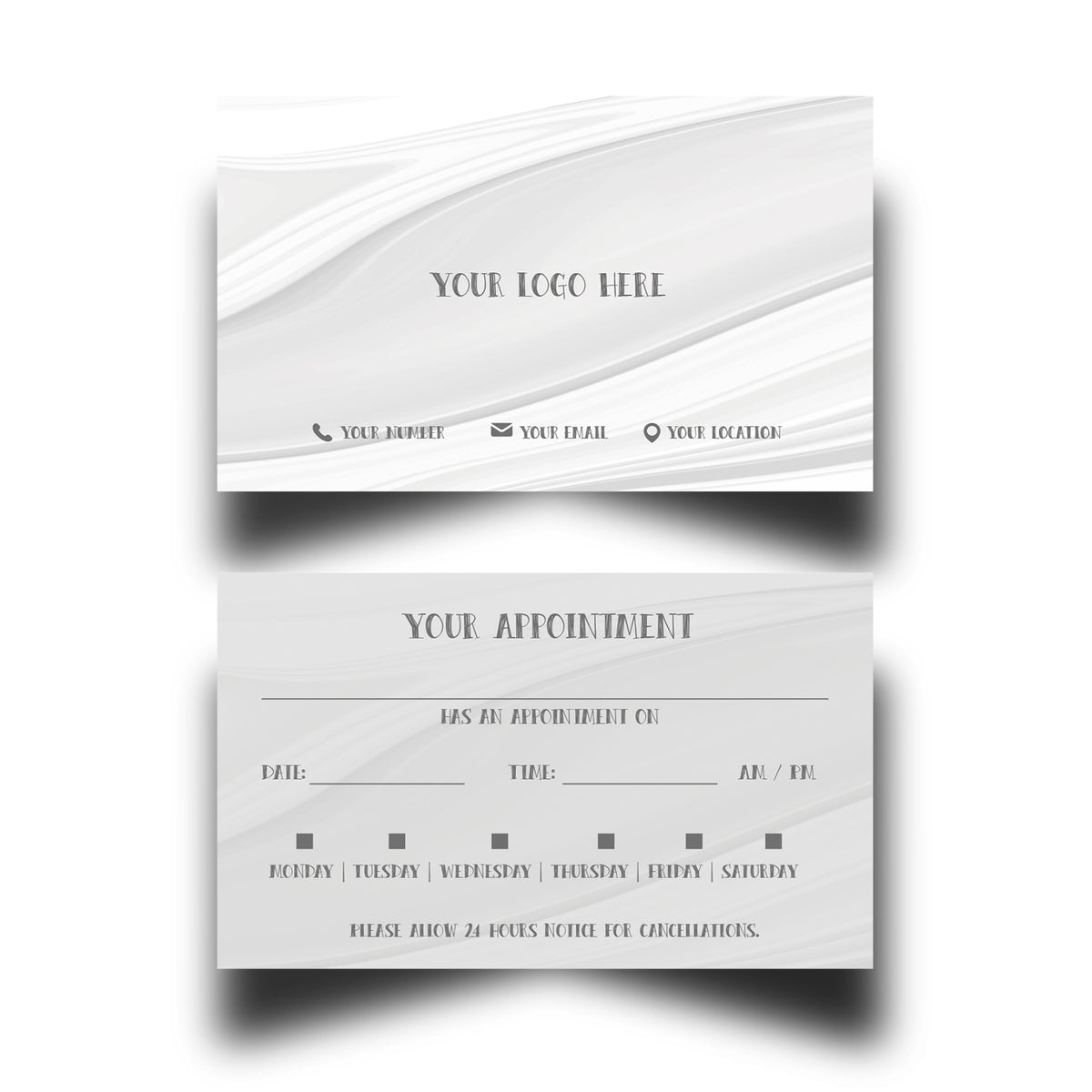 Personalised Appointment Cards 3