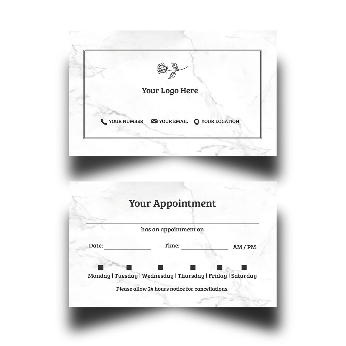 Personalised Appointment Cards 7