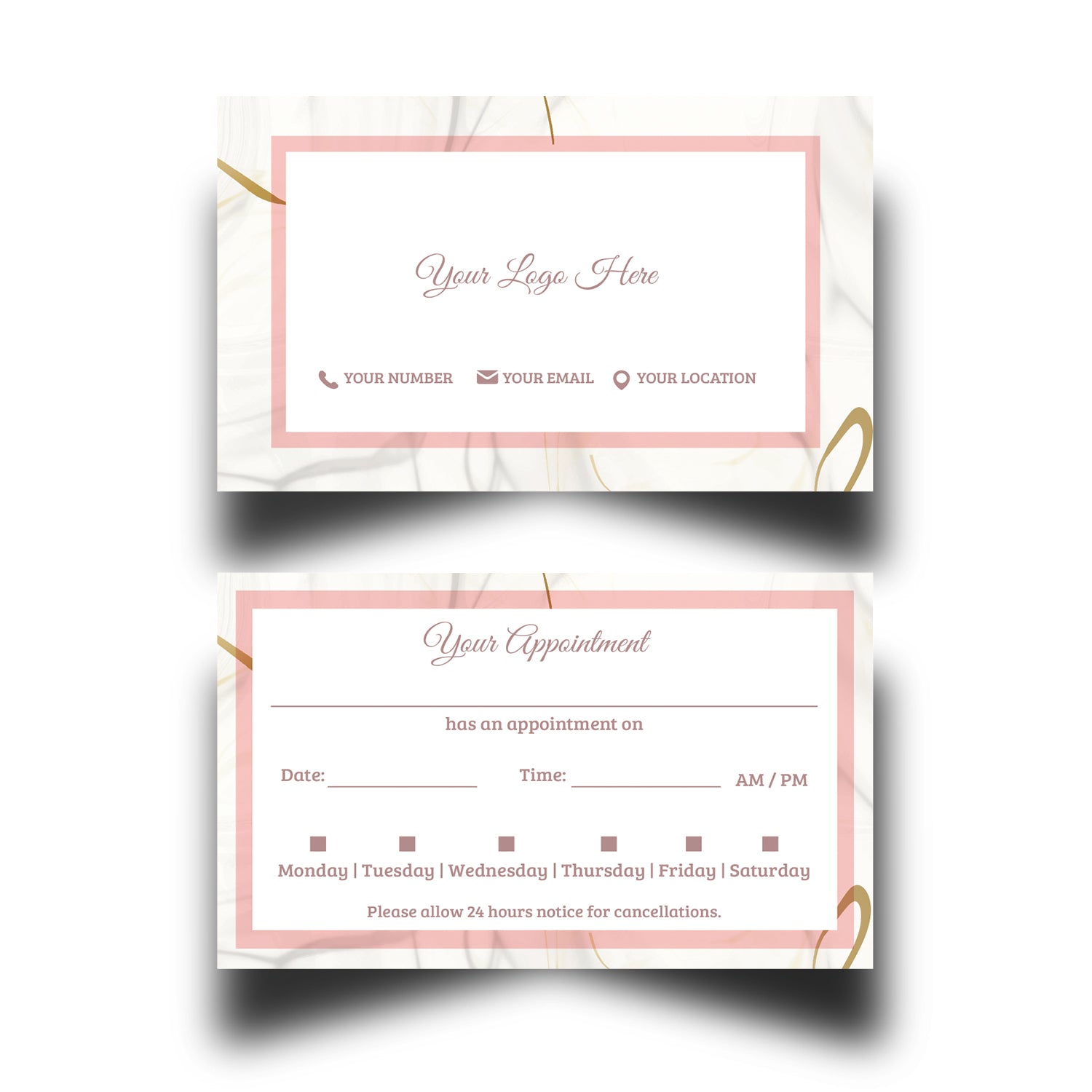 Personalised Appointment Cards 8