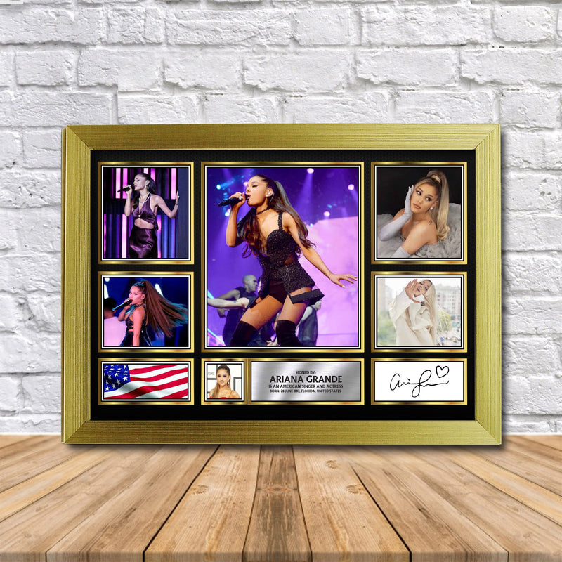 Ariana Grande Limited Edition Signed Print