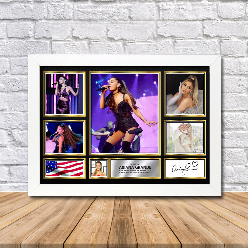 Ariana Grande Limited Edition Signed Print