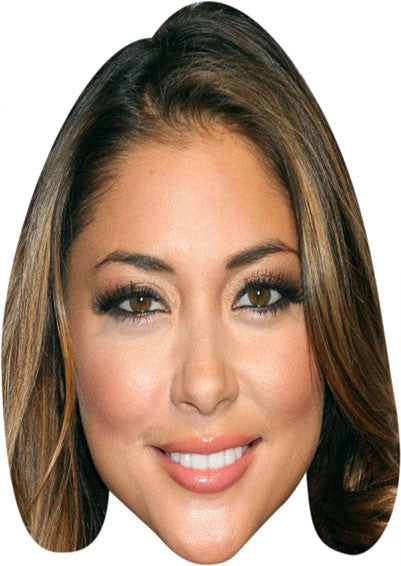 Arianny Celeste Face Mask – Fancy Dress Cardboard Costume Mask