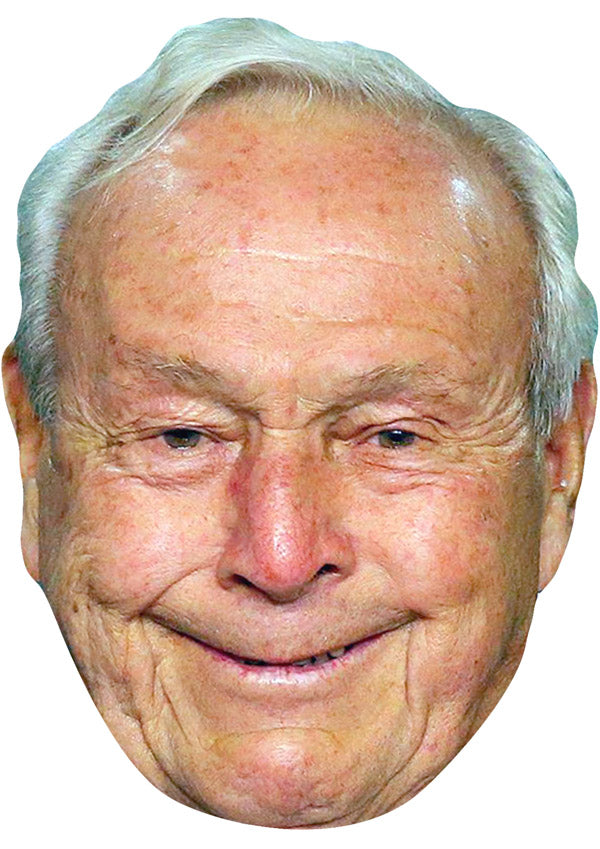 ARNOLD PALMER JB - Golf Fancy Dress Cardboard Celebrity Party Face Mask