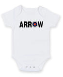 Arrow Personalised Baby Boy Girl Unisex Short Sleeve Bodysuit