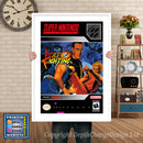 Art Of Fighting Super Nintendo GAME INSPIRED THEME Retro Gaming Poster A4 A3 A2 Or A1