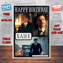 Arthur Shelby Personalised Peaky Blinders INSPIRED Birthday Card New 2017