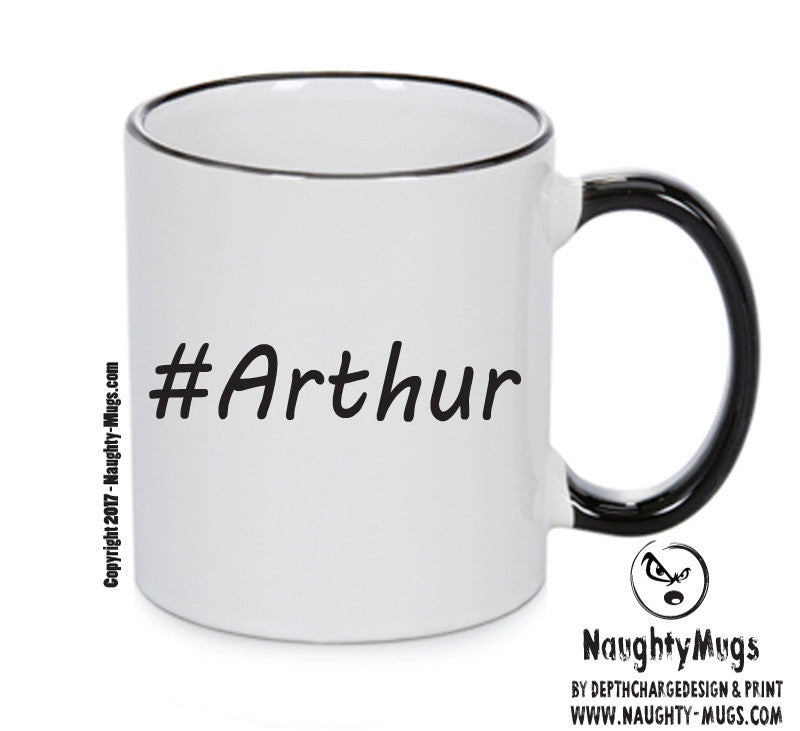 Personalised Your CUSTOM Name Arthur Printed Mug