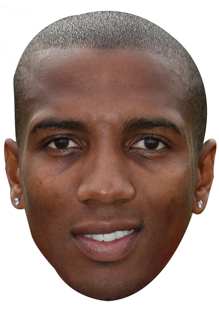 ASHLEY YOUNG JB - Footballer Fancy Dress Cardboard Celebrity Party Face Mask