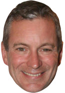 Ashley Thomas Emmerdale Fancy Dress Cardboard Celebrity Party Face Mask